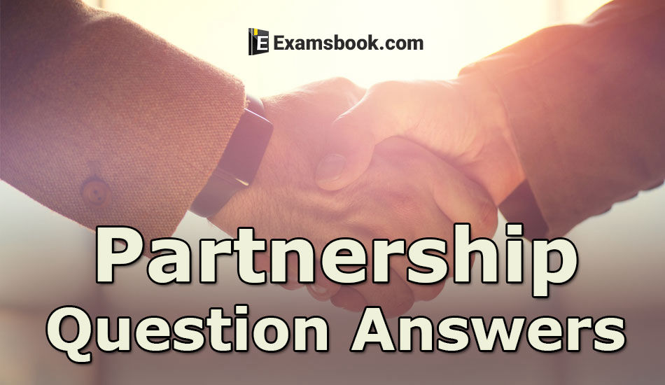 Partnership Questions and Answers