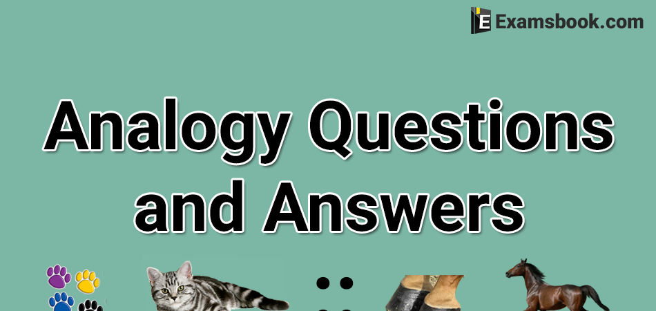 analogy questions and answers